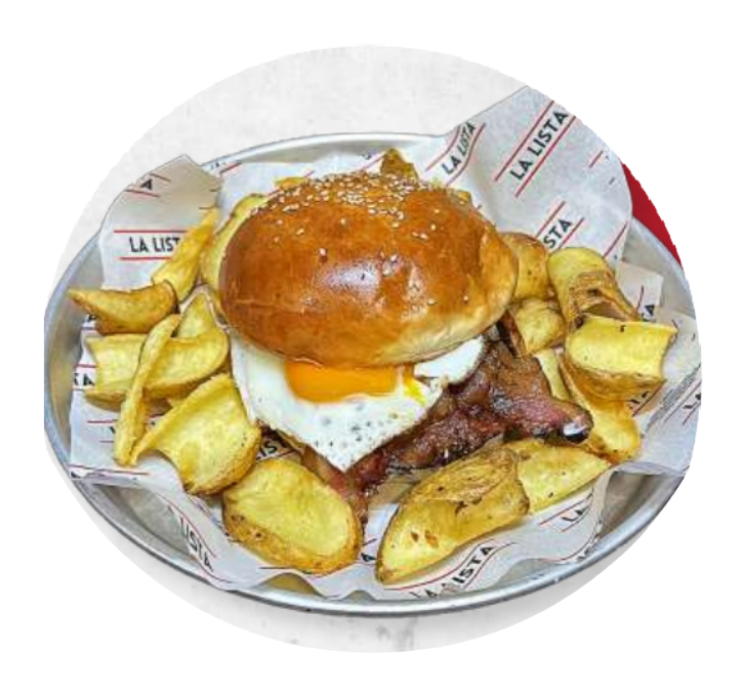 Carbonara Burger