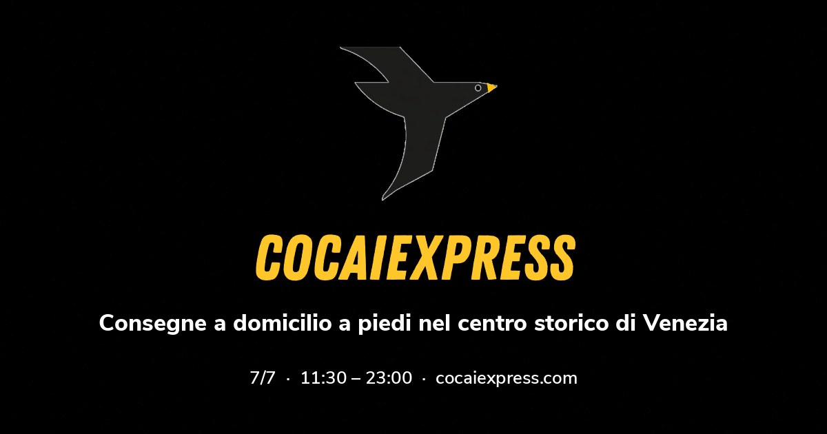 CocaiExpress a Venezia